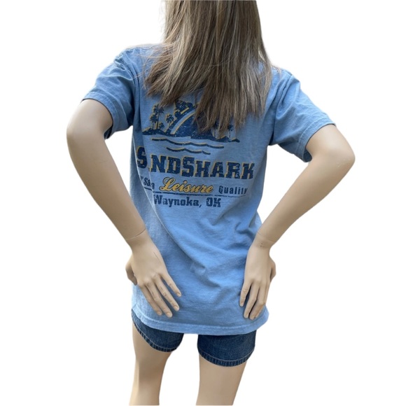 Gildan Ultra Cotton Unisex Sandshark Little Sahara Tee Shirt Size Small - Picture 3 of 6